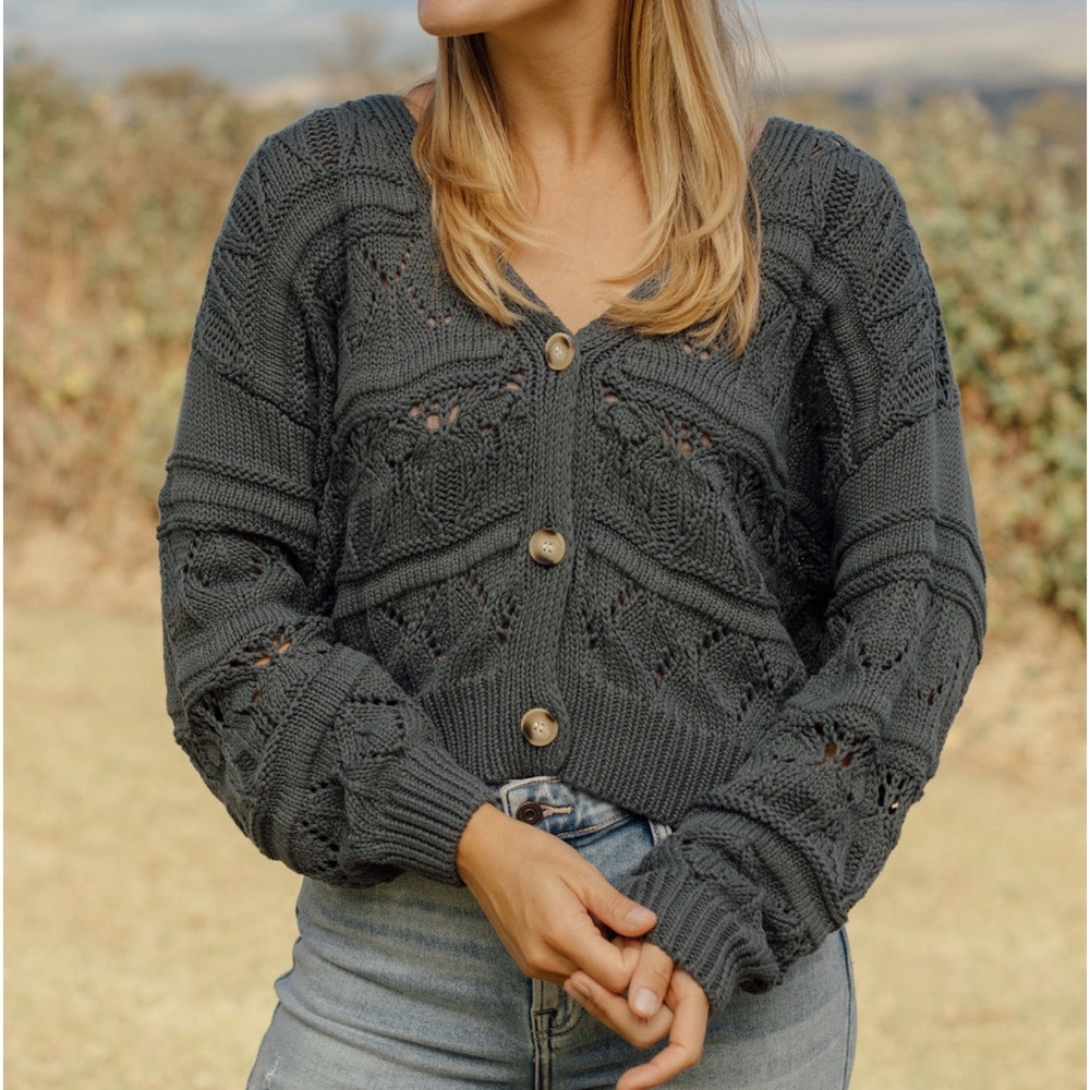 Neuflora Daphne Cardigan in Blue